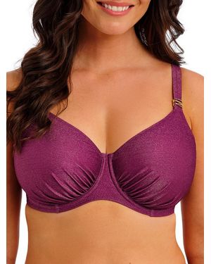 Fantasie Paros Coast Full Cup Bikini Top - Purple