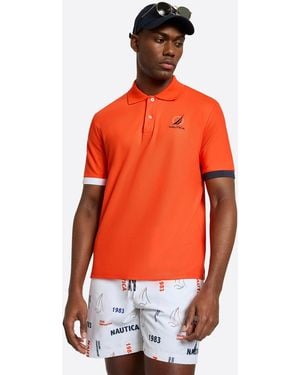 Nautica Pascal Polo Shirt - Orange
