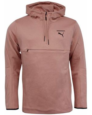 PUMA Evolution Core Savannah Cameo Sweat Jacket 573343 41 X23A Textile - Red