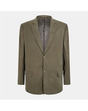 Balenciaga Structured Tailored Blazer - Green