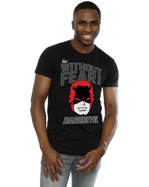 Marvel Daredevil Zonder Angst T-Shirt - Zwart