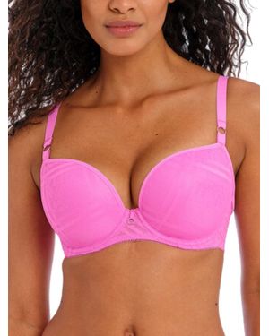 Freya Fatale Moulded Plunge T-Shirt Bra - Purple