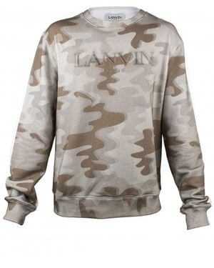 Lanvin Sweatshirt Naakt - Grijs