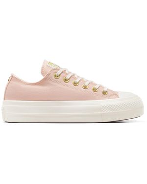 Converse Chuck Taylor All Star Lif Platform Trainers - Pink