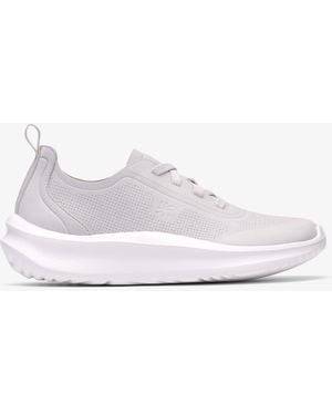 Clarks Solevana Ria Off Trainers - White