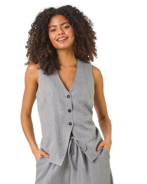D.u.s.k Waist Coat - Grey