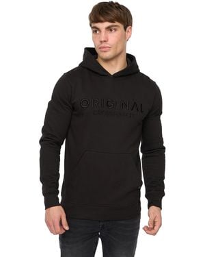 Crosshatch Haromere Hoodie - Black