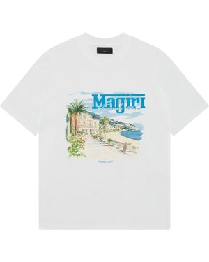 Magrit Rivera Printed T-Shirt - White
