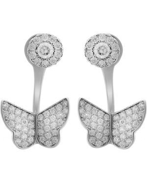 Orphelia 'Viva' 925 Sterling Stud Earrings - Metallic