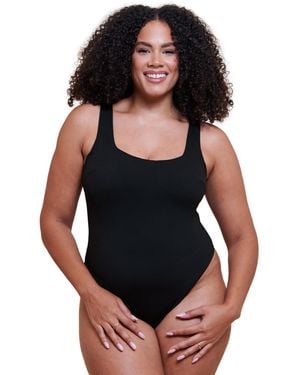 Curvy Kate Ck111704 Smoothie Support Stretch Body - Black