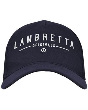 Lambretta Adult Originals Baseball Cap Cotton - Blue