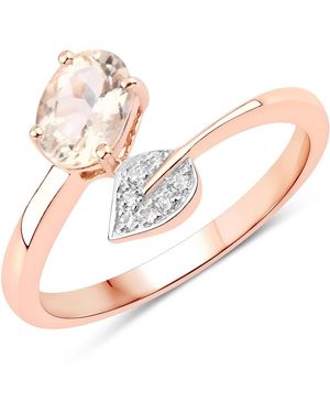 Rafaela Donata Khushi Sterling Ring - Pink