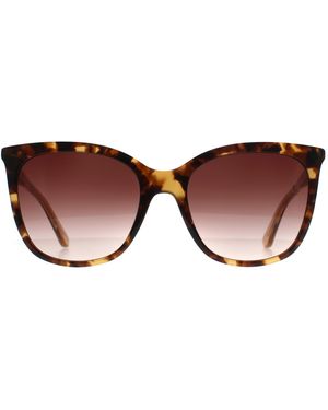 Calvin Klein Cat Eye Dark Tortoise Gradient Ck23500S - Brown