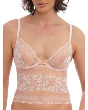 Wacoal Ravissant Longline Bralette - Natural