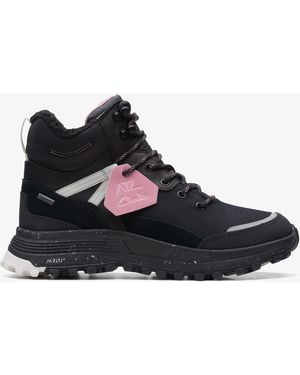 Clarks Atltrekskygtx Wlined Lea Boots - Black