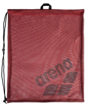 Arena 40L Drawstring Bag (Crimson) - Red