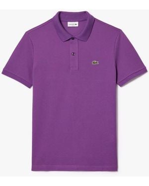 Lacoste Slim-Fit Piqu¿ Polo Shirt - Purple