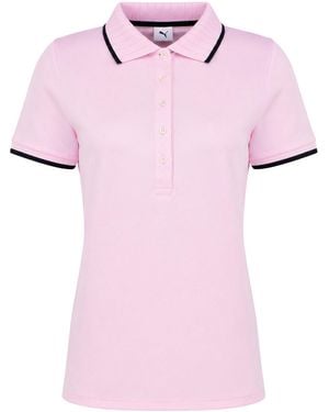 PUMA X Arnold Palmer Pique Golf Polo Shirt - Pink