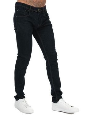 Duck and Cover Maylead Rinse Wash Slim Fit Jeans - Black