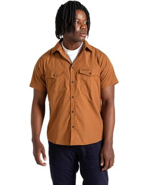 Craghoppers Kiwi Short Sleeve Shirt - Natural
