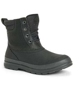 Muck Boot Originals Duck Lace Memory Foam Wellingtons - Black