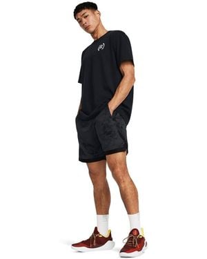 Under Armour Relaxed Fit Short Sleeve T-Shirt - Black