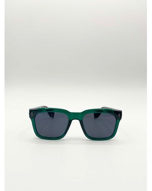 SVNX Square Sunglasses - Blue