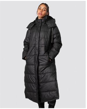 HUNTER Ladies Intrepid Long Puffer - Black