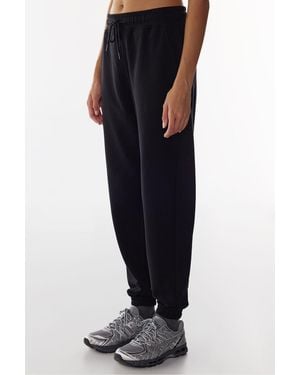 Penti High Waist Elastic Cuffed Joggers - Black