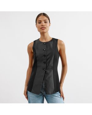 Albaray Tuxedo Waistcoat - Black