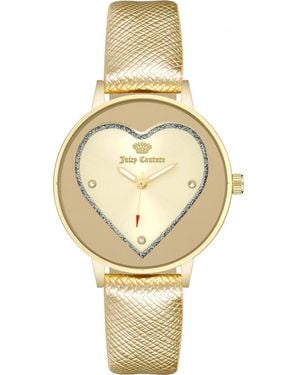 Juicy Couture Jc1234Gpgd Ladies Watch - Metallic