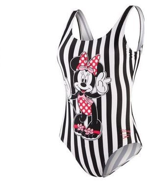 Speedo Minnie Mouse Placement U Back Swimwear - Multicolour