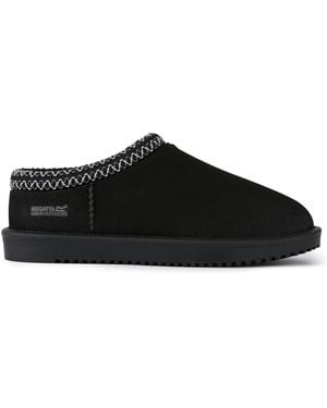 Regatta Risley Waterproof Outdoor Camping Mules - Black