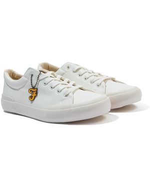 Farah Dallas Vulcanised Trainers - White