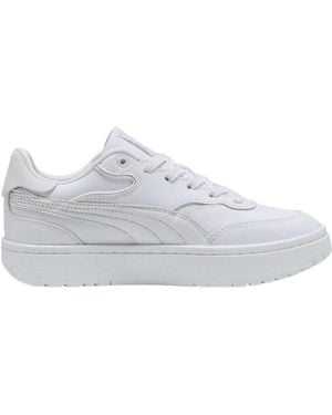 PUMA Cali Sylva Trainers Leather - White
