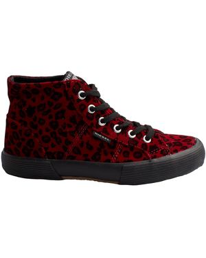 DIESEL Ykk-301 High Top Trainers - Red
