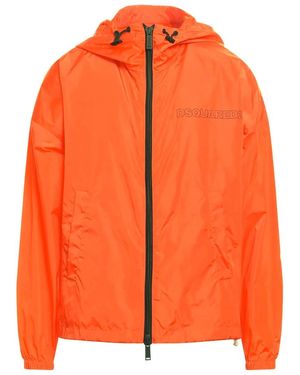 DSquared² Flame Jacket Nylon - Orange