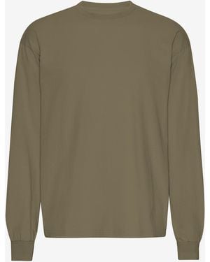 COLORFUL STANDARD Long Sleeve T-Shirt - Green