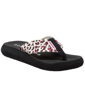 Rocket Dog Ladies Spotlight Monroe Flip Flops (Hot) - Black