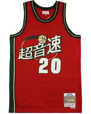Mitchell & Ness Chinese New Year Swingman Gary Payton Jersey Vest - Red
