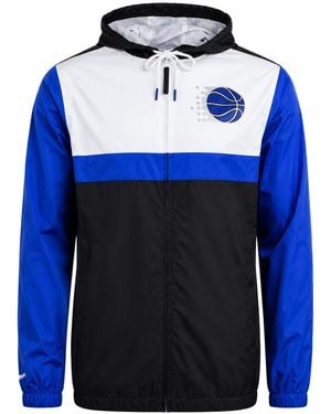 Mitchell & Ness Nba Orlando Magic Margin Of Victory Jacket - Blue