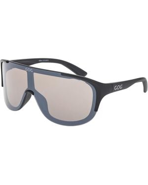 G.O.D Eyewear Uv400 Cycling Sunglasses With Mirror Scratch-Resistant Polycarbonate Lens - Grey