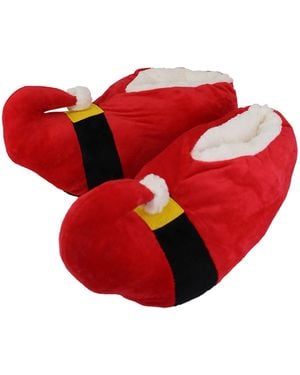 Slipper Snob Kerst Zachte Kerstman Slippers - Rood