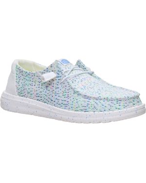 HEYDUDE Wendy Stretch /Multi Loafers - Blue
