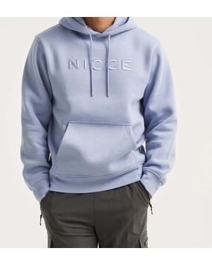 Nicce London Mercury Hoodie - Blue
