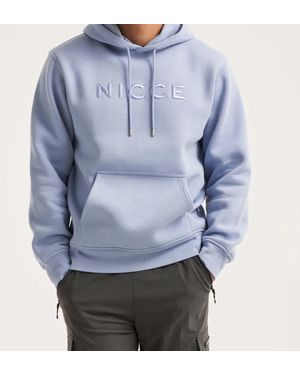 Nicce London Logo Light Hoodie Cotton in Grey for Men Lyst UK