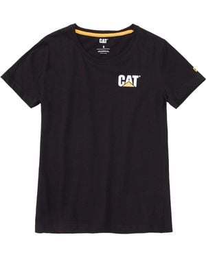 Caterpillar Trademark T-Shirt Cotton - Black