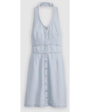 Levi's Levi's Celebrate The Moment Drs Janeesah Halter Dress - Blue