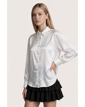 Msn-Collection Lycra T-Shirt - White