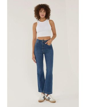 Hiccup Flare Jeans - Blue
